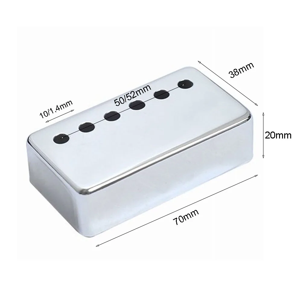 2pcs Pickup Cover Pickup Cover 50/52mm For LP Electric Guitar Guitar Parts Humbucker Pickup Cover Musical Instrument