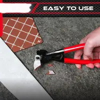 Pince à carreaux en verre robuste DIY, coupe de précision, pince à verre professionnelle à roulettes, pince universelle pour carreaux de céramique, outils à main 5