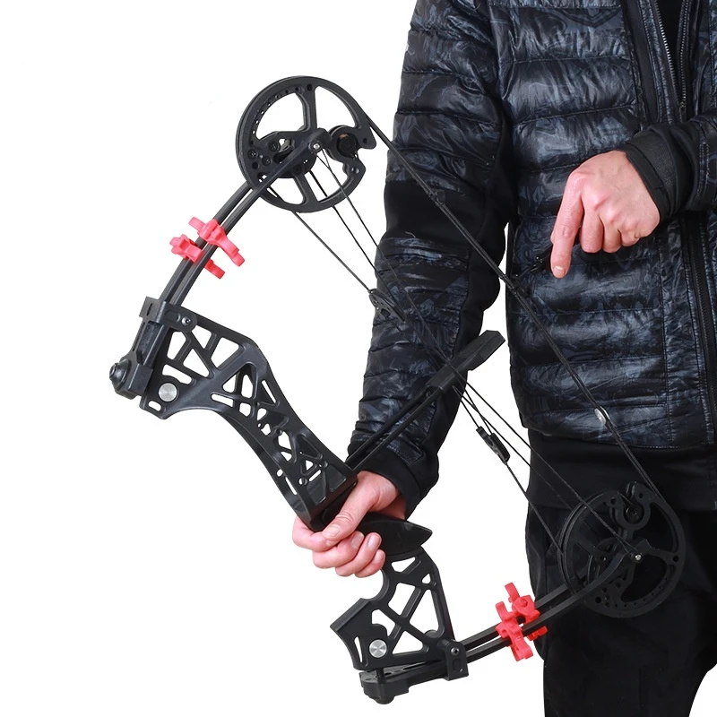 1 Pack 30600lb Steel Ball Archery Dual Purpose Compound Bow Speed