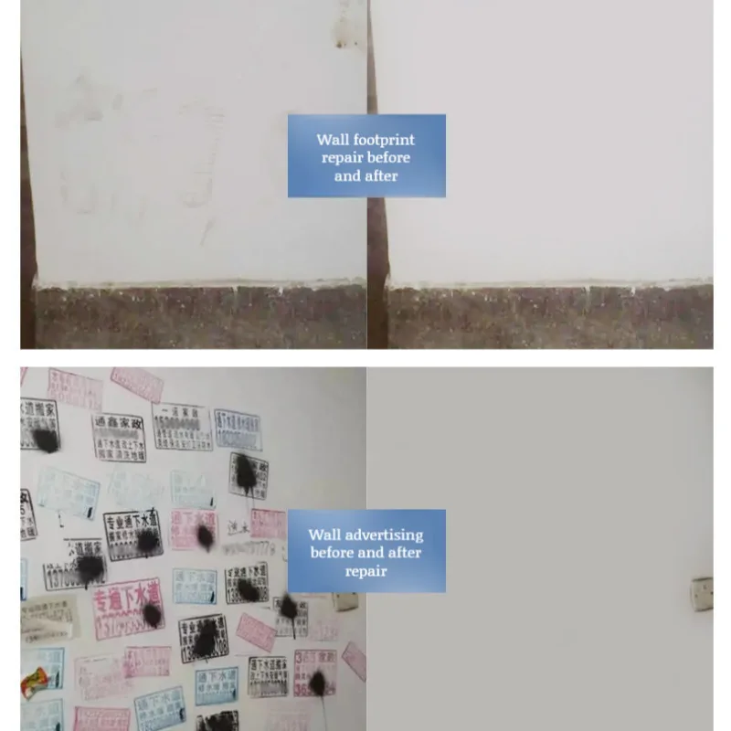 300g White Pink Wall Small Roller Brush Paint Interior Wall Repair Household Graffiti Repair Environmental Protection Paint