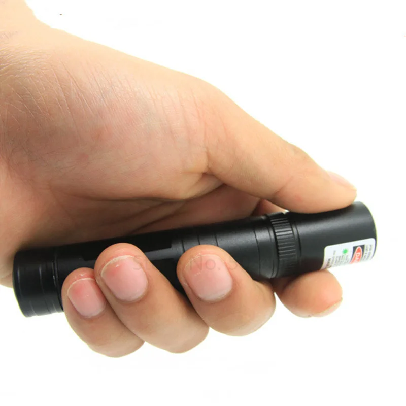 High PowerGreen Light Laser Pointer Adjustable Focus Lazer Pen Visible