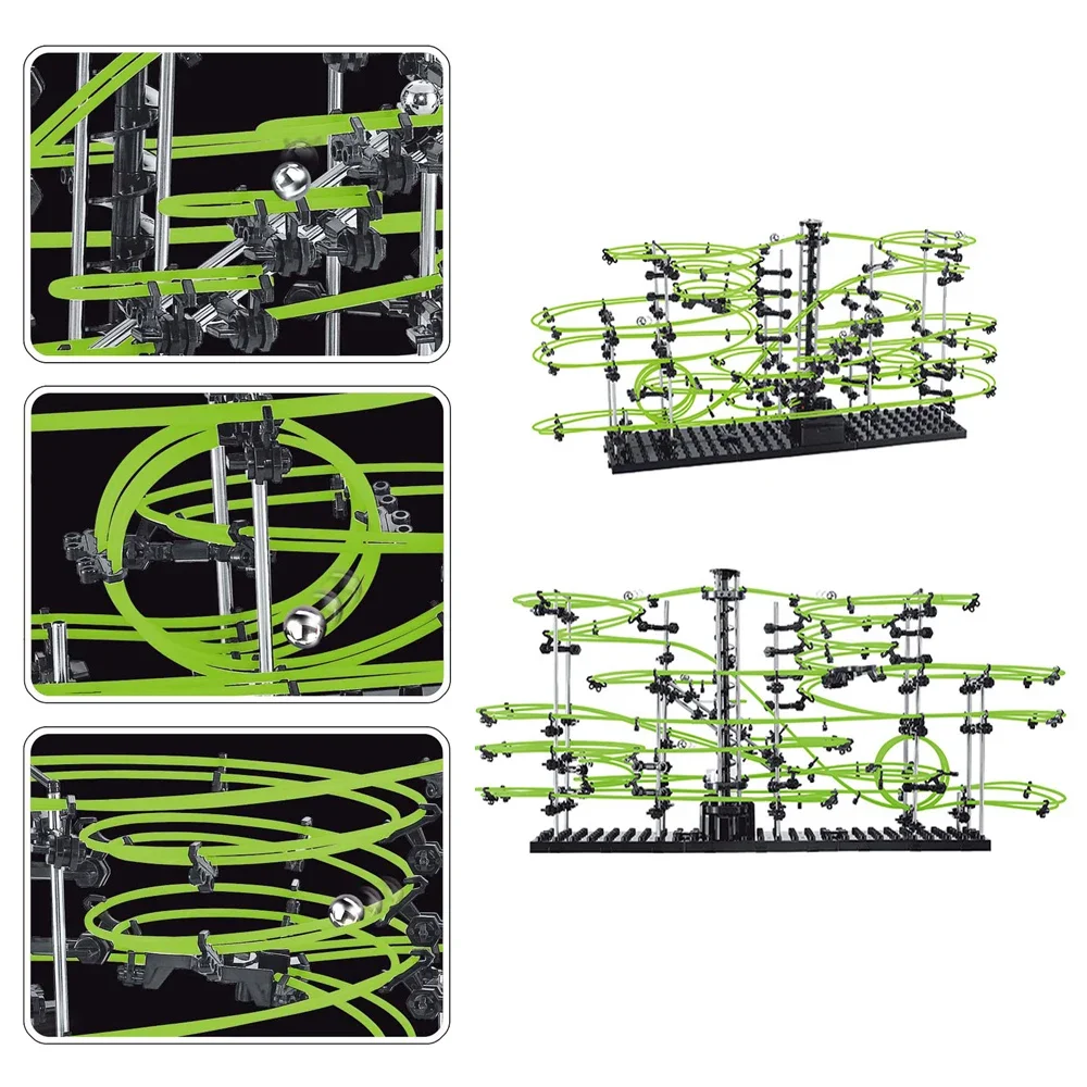 Bloco de Construção Criativo Brinquedos Para Adultos, Spacerail