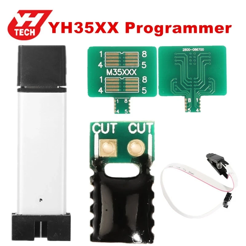 YANHUA YH35XX программист + Эмулятор Считывание/запись 35160WT/35128WT EEPROM без риска кластера