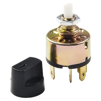 Interruttore per condizionatore d'aria condizionata per auto resistente alla corrosione 12 V e 24 V Tipo universale resistente all'usura a 3 velocità