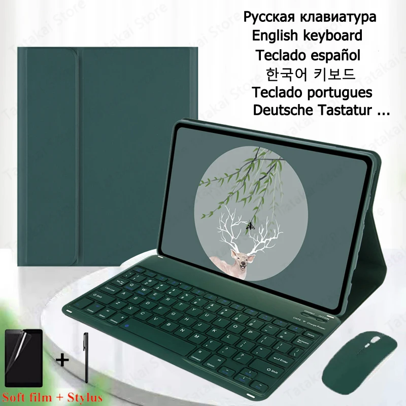 

Чехол для Lenovo Tab P11 Pro, чехол с сенсорной панелью, чехол для клавиатуры, чехол для Lenovo Tab P11, чехол для P11 Plus TB-J606F, чехол для клавиатуры