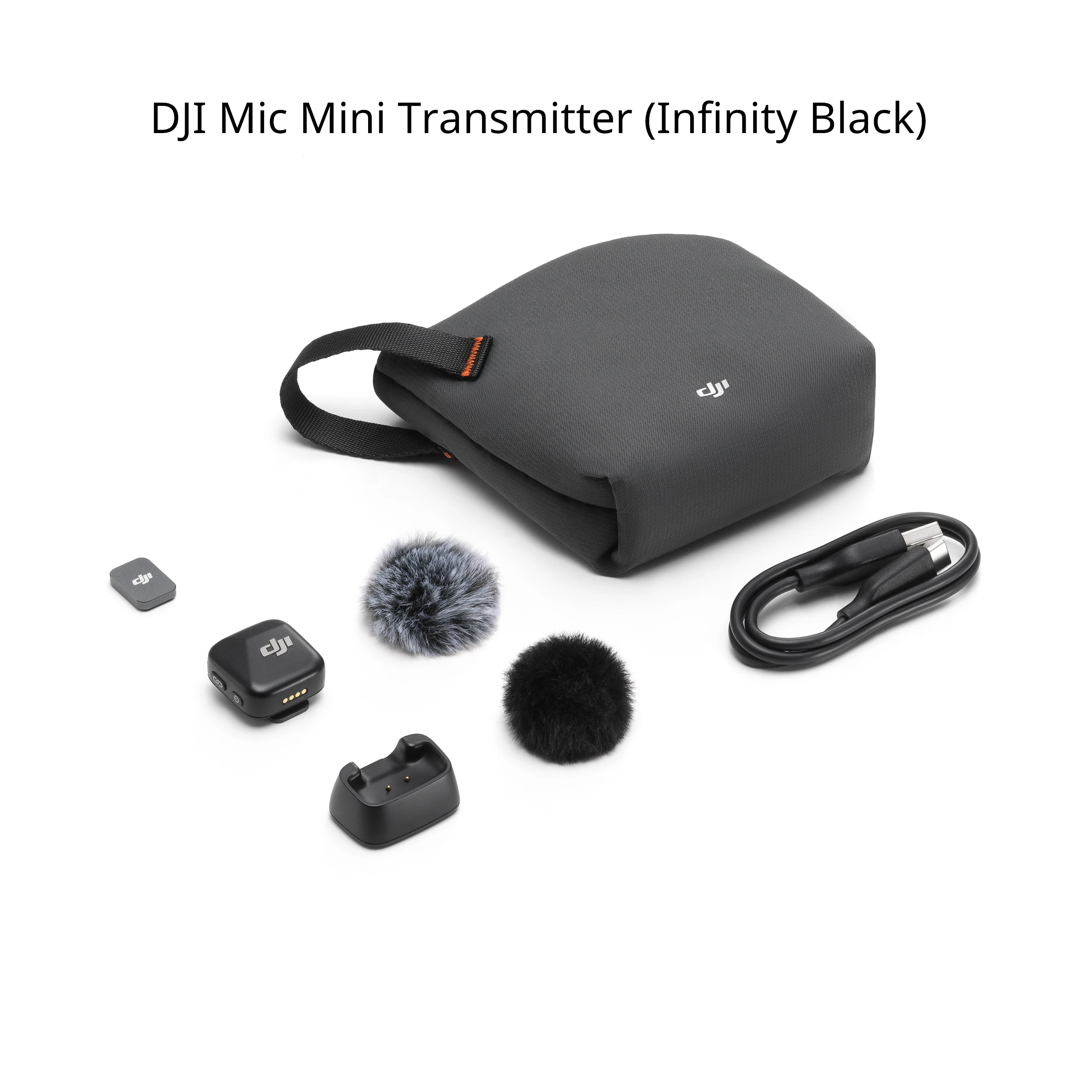DJI Mic 美品 DJI Mic Mini 400m Wireless Lavalier Microphone Detail-Rich