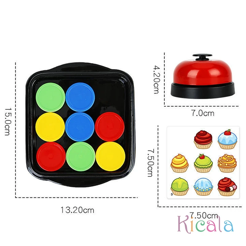 Crazy Push Music Children's Fun Card Pairs Against Table Games Chess Board Game Toys Early Education For Girls Boys 6