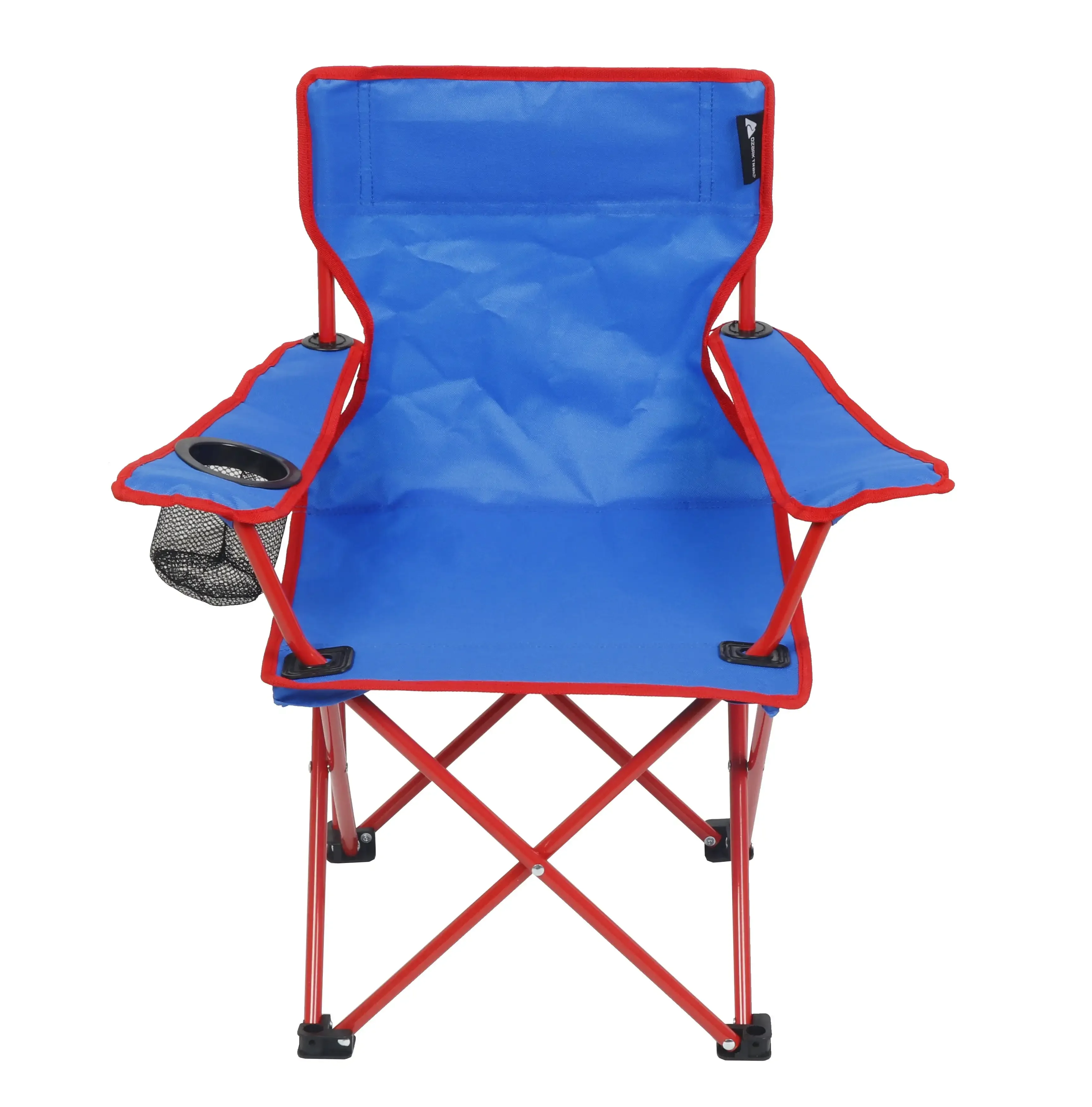 Ozark Trail Childs Camp Chair, Blue, Weight Limits 125-lbs, Ages 5-12