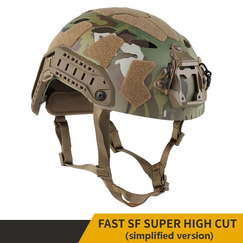 

OPS-CORE Тактический шлем SF Super High Cut, камуфляжный шлем, упрощенная версия