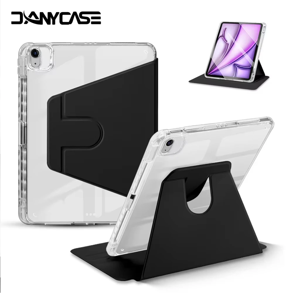 Pour 2025 iPad Air 11 étui iPad 10e génération 11e A16 9e génération couverture Gen iPad Pro11 4 5 10.9 pouces 12.9 M2 M3 M4 housse de tablette Portable