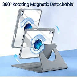 360 Rotating Magnetic Detachable Tablet Cover - Pro11 2020 - 2022 (GRAY)