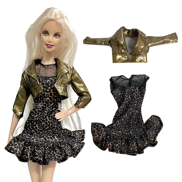 Kit 10 Casual Roupas + 10 Sapatos + Brinde P/a Boneca Barbie