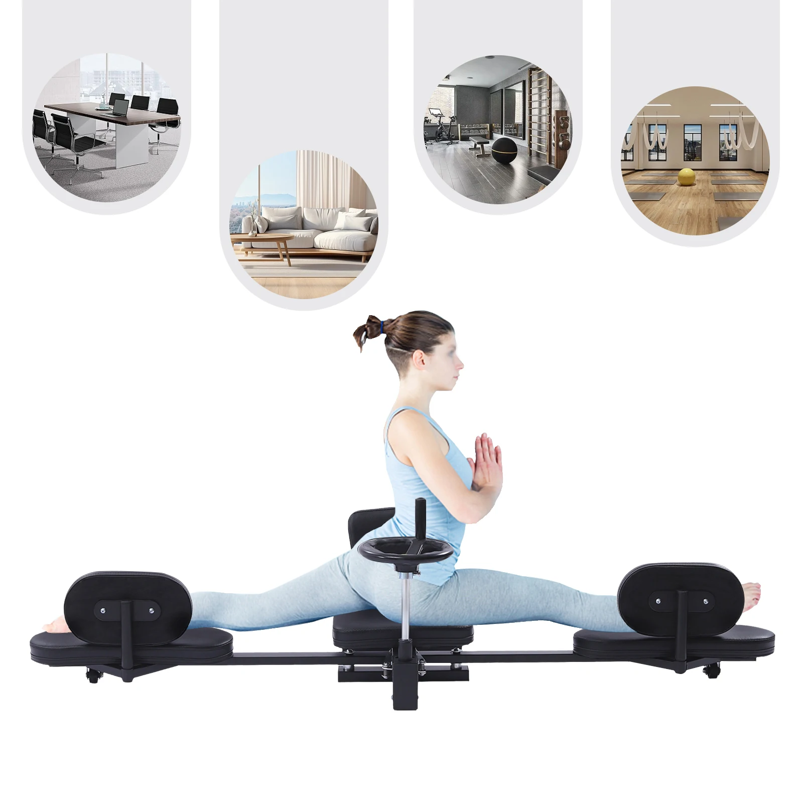 Leg Barella Leg Split Stretching Machine Stretching Equipment Per Ballet Yoga Dance Arti Marziali Home Gym Training