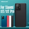 For Xiaomi 11T /11T Pro Case Genuine Nillkin Case Frosted Shield Simple Luxuly business Hard PC Back Cover For Xiaomi Mi 11T Pro 1