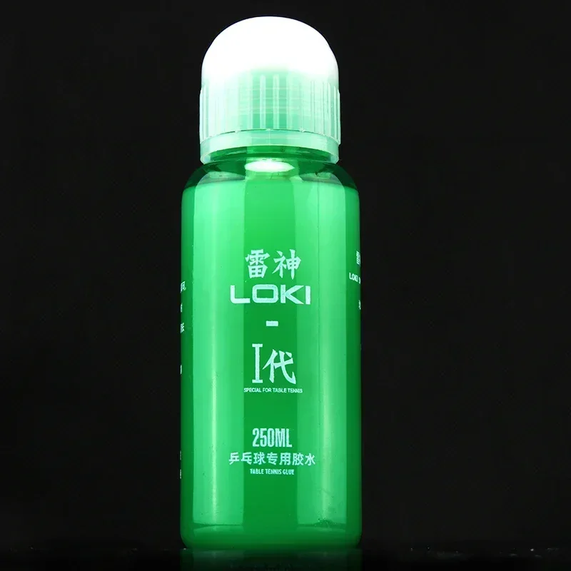 Table Tennis Glue 250ml with Brush Organic Ping Pong Rubber Adhesive Booster