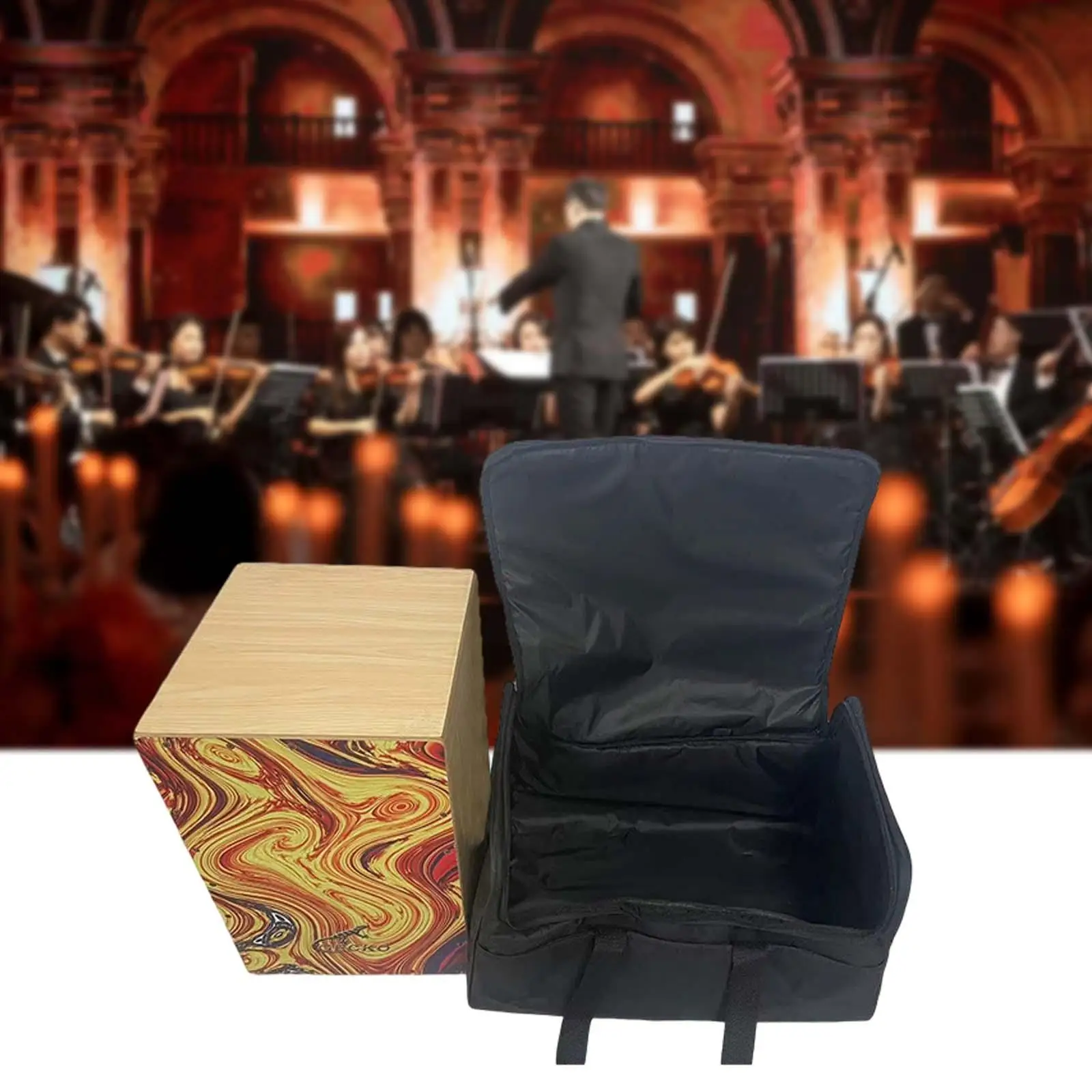 Cajon Drum Bag,Percussion Gig Cajon Box Drum Bag Cajon Drum Case Cajon Gig Bag