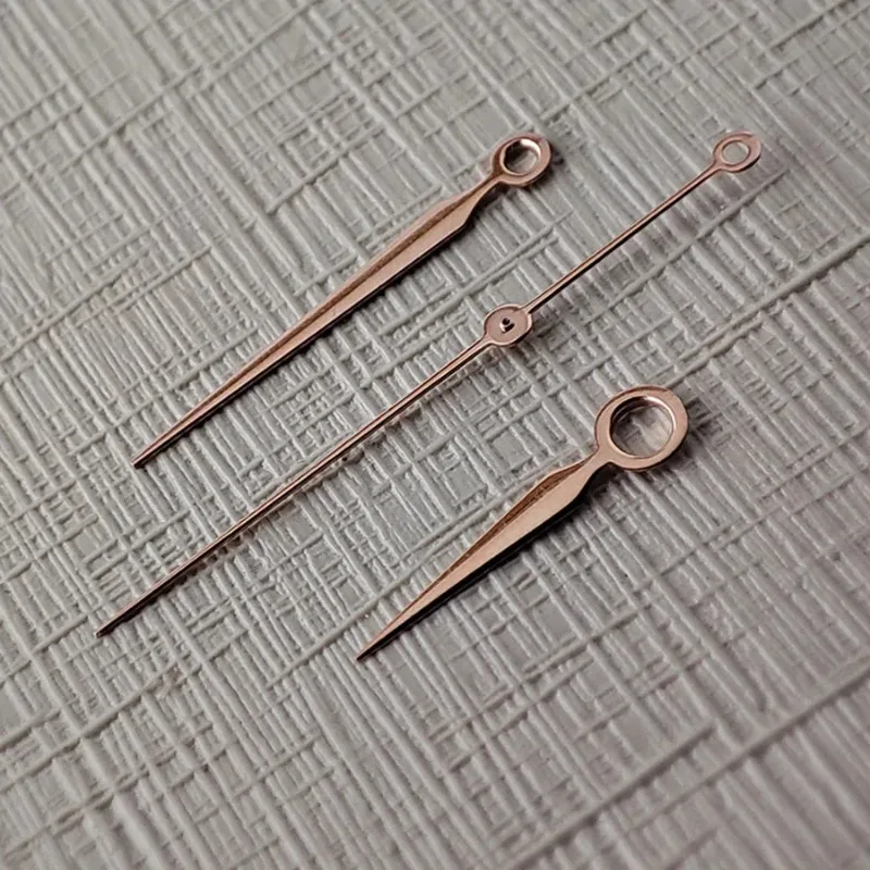 Elegant Gold, Silver & Rose Gold Watch Hands - Premium Accessory