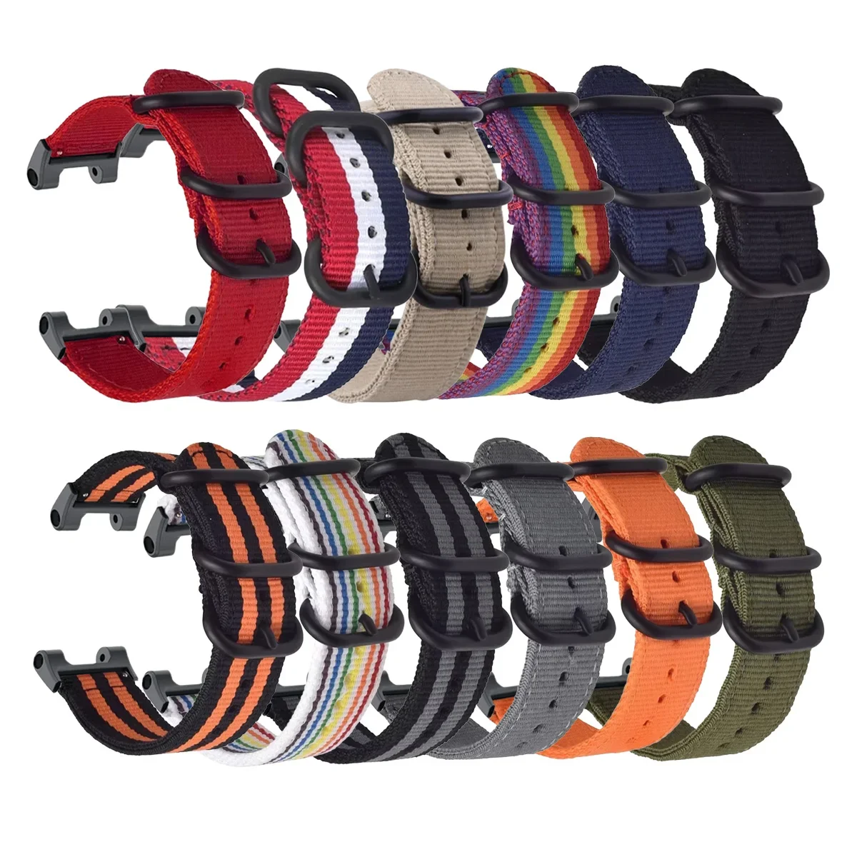 Nylon Band for Huami Amazfit T-rex 3/2 pro Watch Strap for Huami