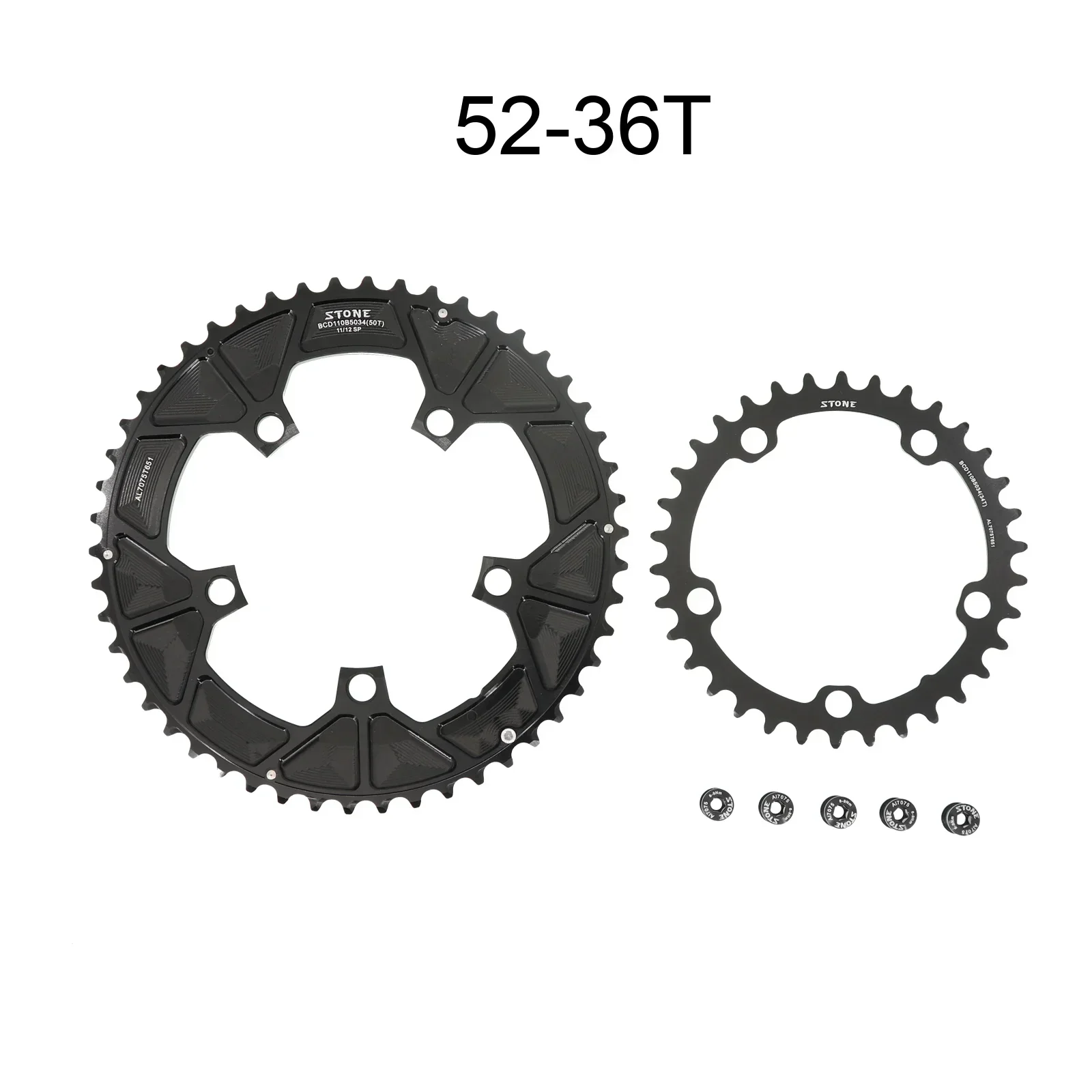 GOLDIX 11s・12s対応　チェーンリング 54T/40T 取付ボルト付属 GOLDIX 11s・12s対応 チェーンリング 54T/40T 取付ボルト付属 パーツ