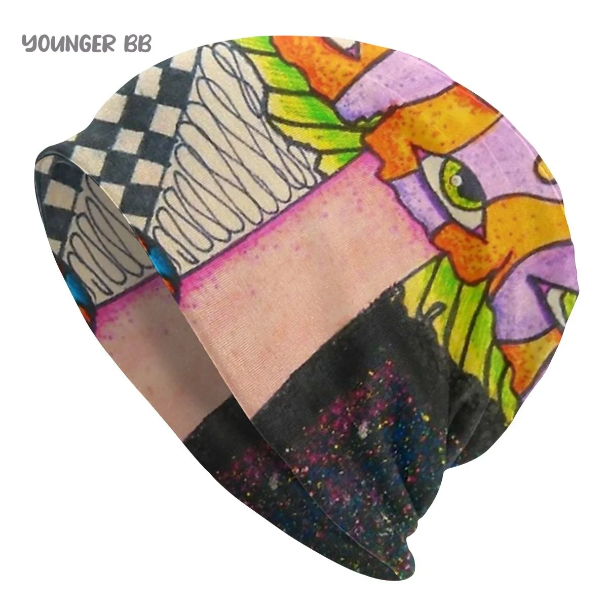 

All Seeing Eyes Illuminati Men Women's Beanie Hats All-Seeing Mushrooms Knitted Hat Hip Hop Earmuff Bonnet Beanies