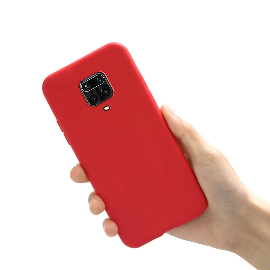 Candy Color Silicone Slim Skin Soft Case for Xiaomi Redmi Note 9 Series