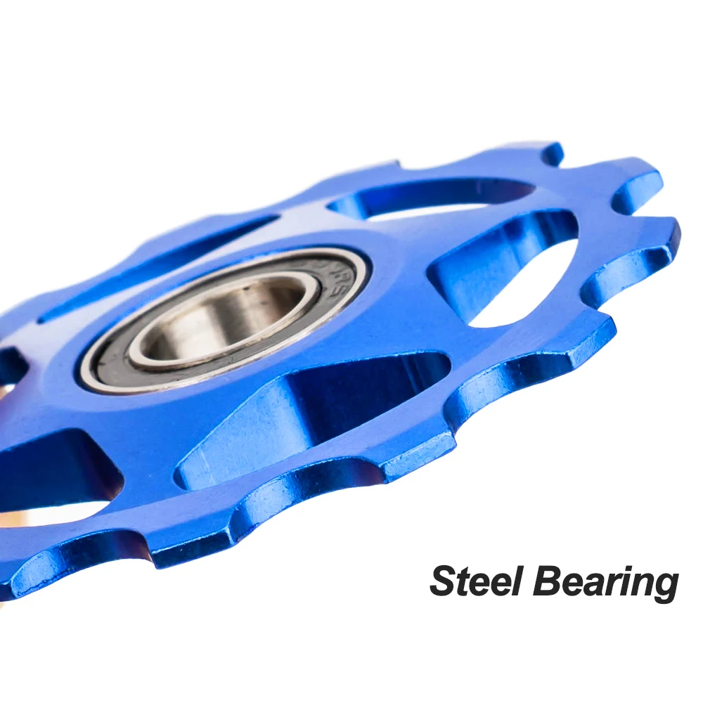 ZTTO Rear Derailleur Jockey Wheel 11T 13T 14T, MTB Road Bike Steel Bearing Pulley AL7075 CNC Guide Roller Idler 4mm 5mm 6mm - Image 4