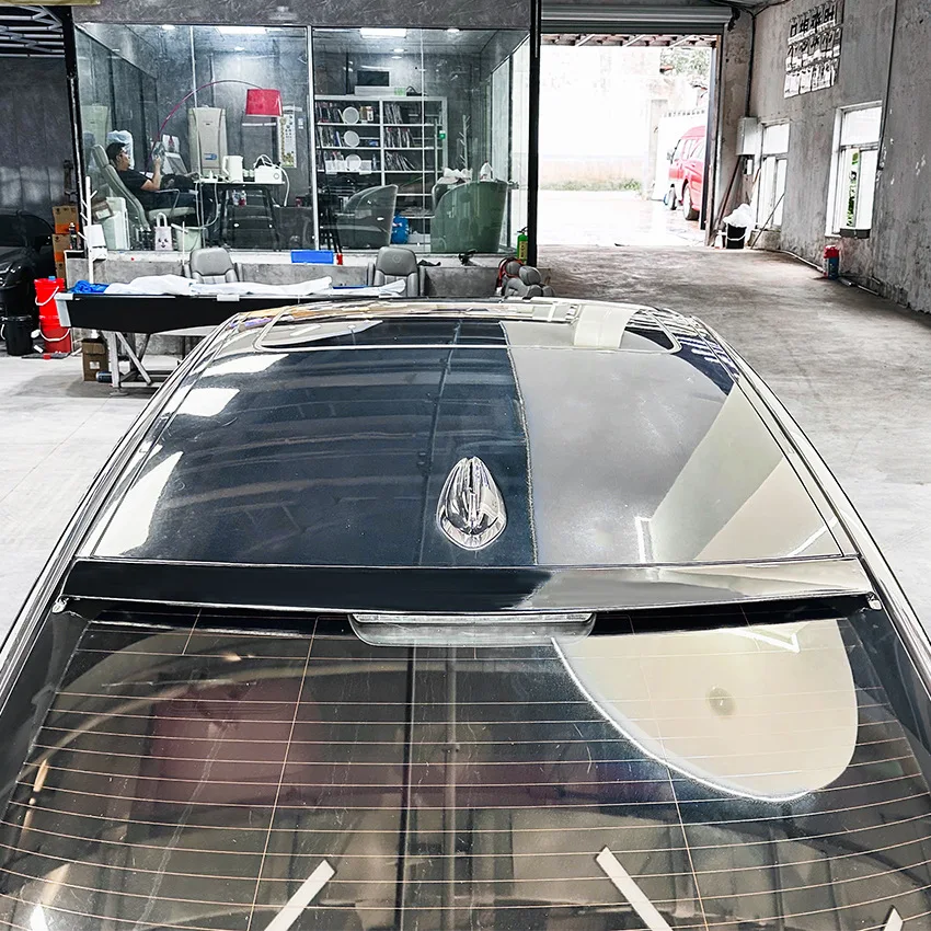 BMW 4 시리즈용 자동차 리어 트렁크 미들 루프 스포일러, 테일 윙 스플리터 글로스, 블랙 트림 바디 키트, F82 M4 2015-2020 F32 2014-2020