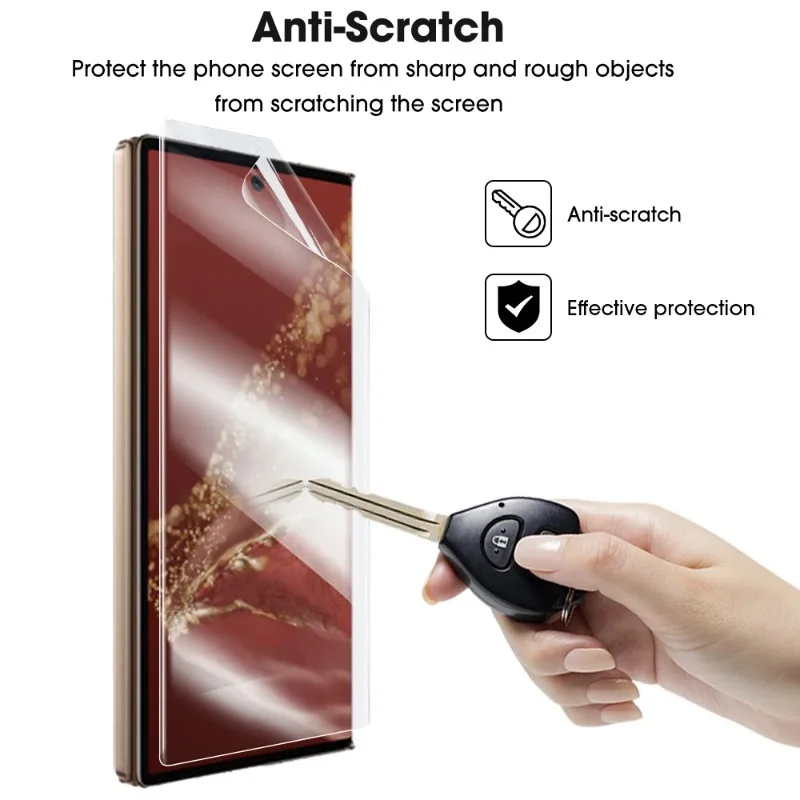 Enhanced Soft Hydrogel Film Screen Protector - Ultimate Flexible & Anti-Scratch Shield