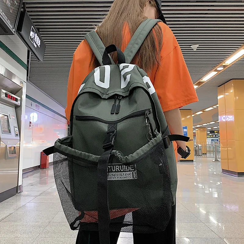 Backpack Basketball Bag Men's Casual Sports Backpack Fashion College Student School Bag
