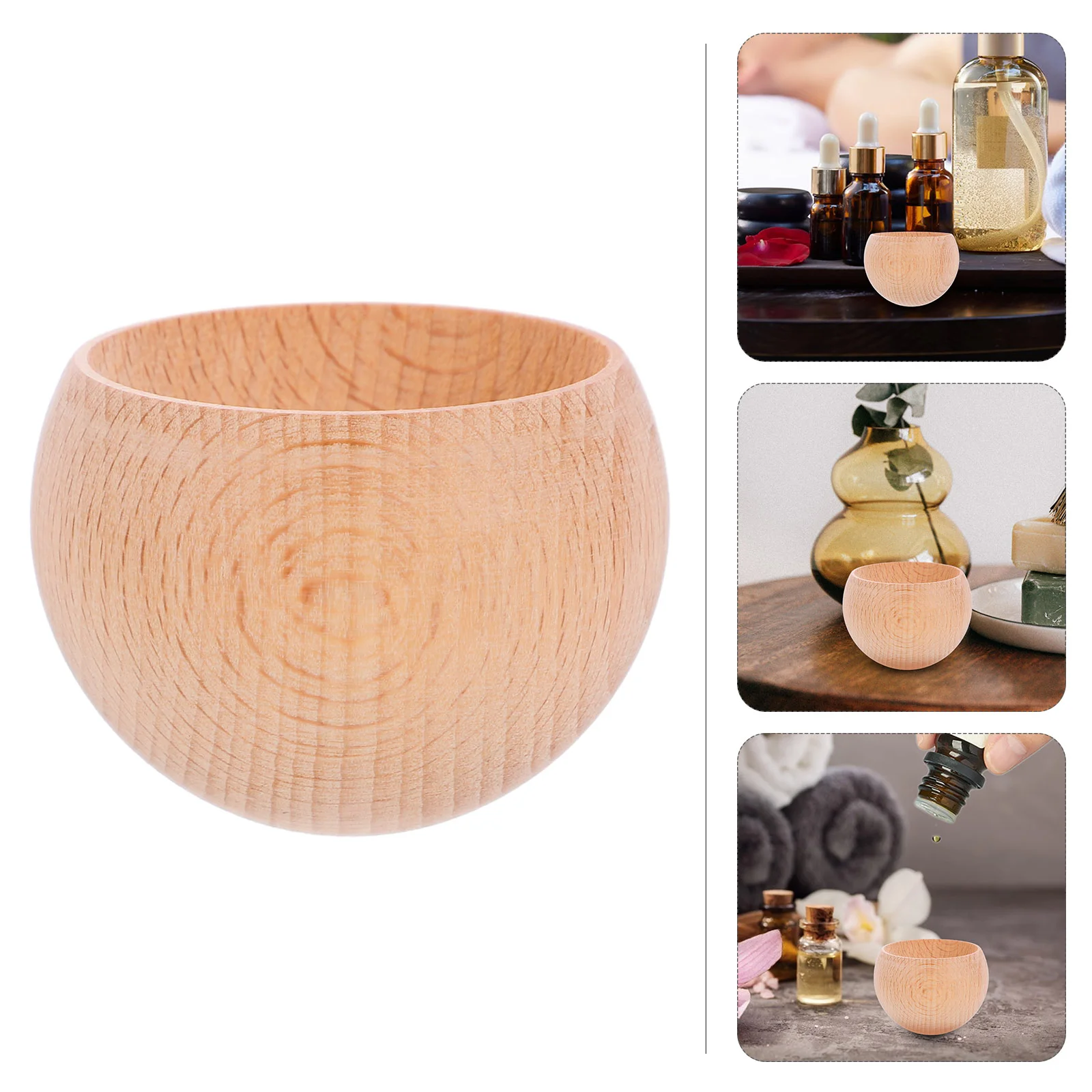 Diffusore Di Olio Essenziale Diffusore Di Ornamenti Stand In Legno Per Interni Auto Mini Profumo
