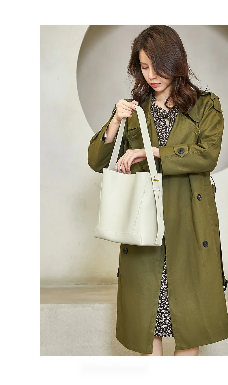 Leren bucket bag dames grote capaciteit schoudertas_voghion.com