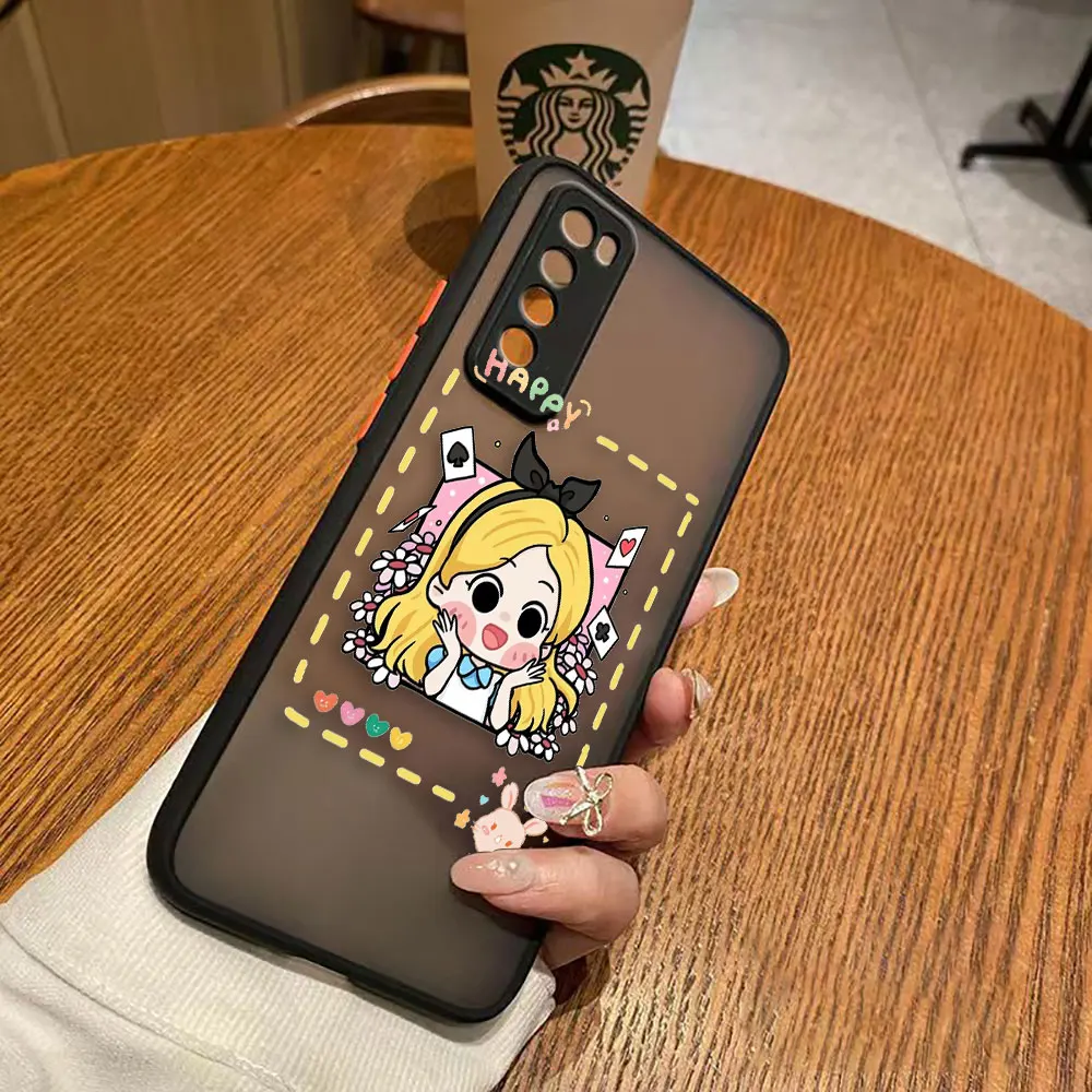 thumbnail image 1 of Funda mate para Huawei NOVA Y70 10 9 8SE 8 7SE 7I 7 6 5I 5 4 3I 4G 5G Funda Coque Capa Funda carcasa dibujos animados Anime Blancanieves, 1 of 5