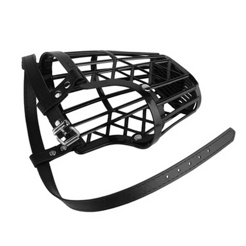Dog Muzzle 1pcs adjustable basket mouth muzzle cover for dog training bark bite chew control