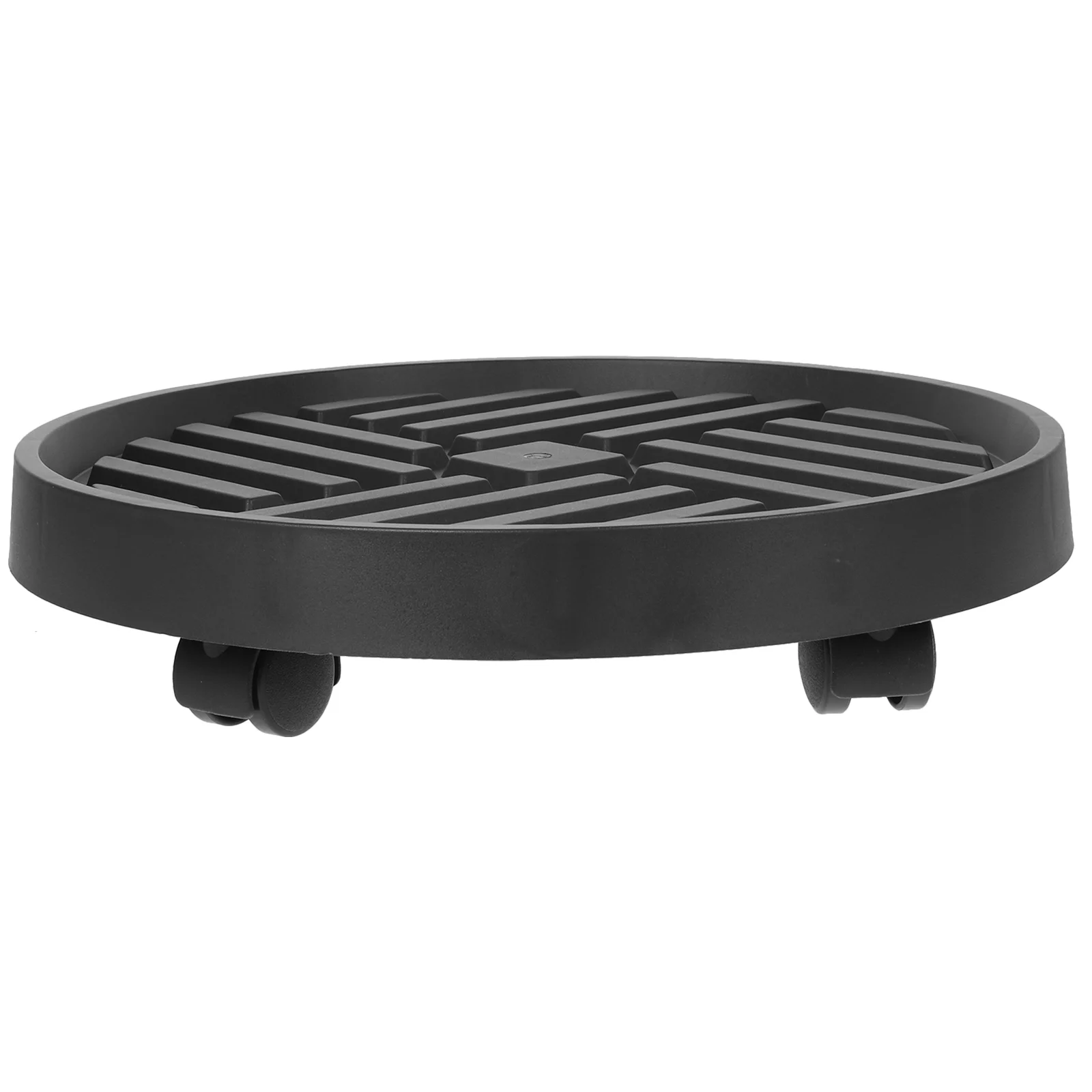 

1 Set of Plant Tray Plant Holder with Wheels Flowerpot Movement Tray Rolling Plant Tray Flower Pot Moving Tray