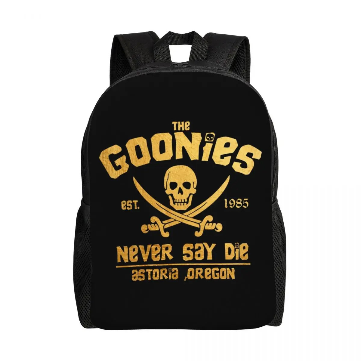 

Повседневный рюкзак для мужчин и женщин, под заказ, с принтом готического пиратского черепа, готический, для школы и колледжа