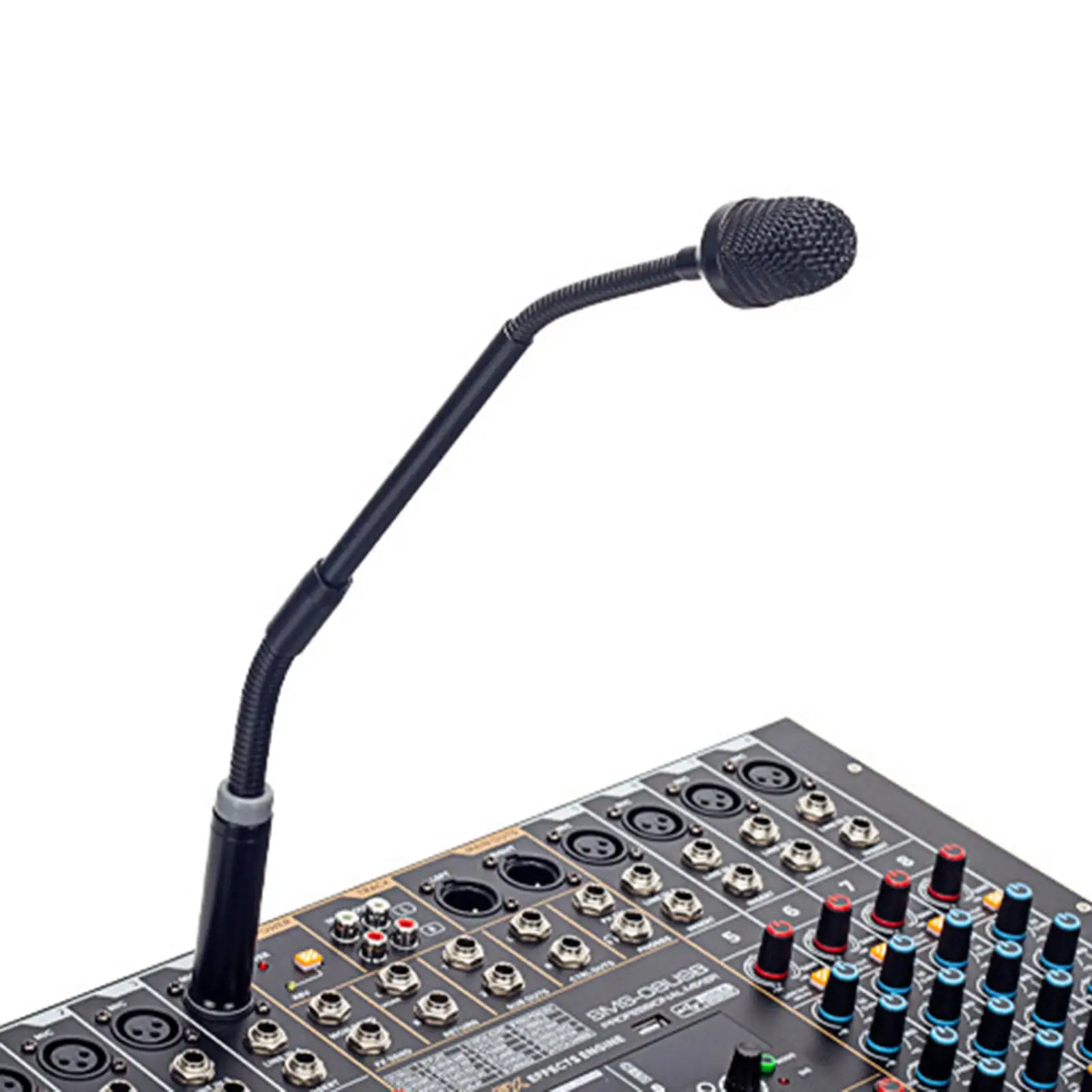 Dynamic Mic Flexible Adjustable Professional Plug and Play Low Noise Mixer Dedicated Disc XLR Mic Dynamic DJ Mic Gooseneck Mic