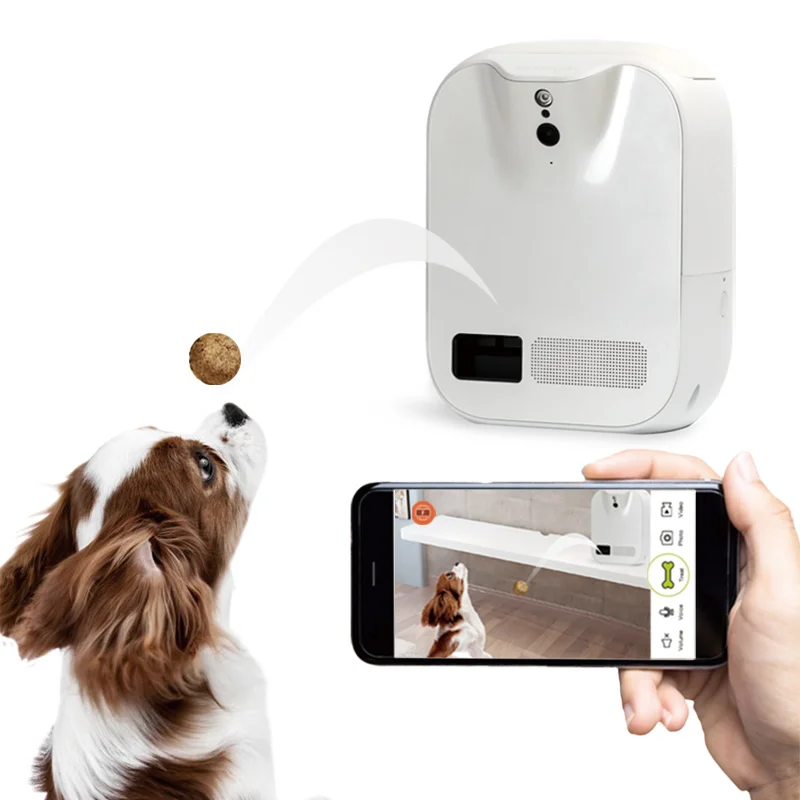 VENZ 2 cámaras de seguridad para interiores, 1080P HD Plug-in WiFi Cámara  para el hogar para bebé/perro/gato/mascota con aplicación de teléfono,  audio