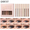 Colorful Liquid Eyeshadow Cream Smooth Nude Eye Makeup Long Lasting Waterproof Eye Stick Blush Dual Purpose Contour Cosmetic Set 2