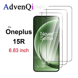 Ultra Clear Tempered Glass Screen Protector, 6.83 HD 9H, Transparent & Anti - Scratch, Case Friendly for 2 Pieces