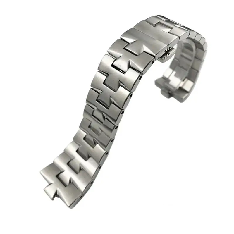 SCHIK 24mm Stainless Steel Watchband 7mm 8mm Quick Release Bracelets Watch Bands for VACHERON CONSTANTIN Strap