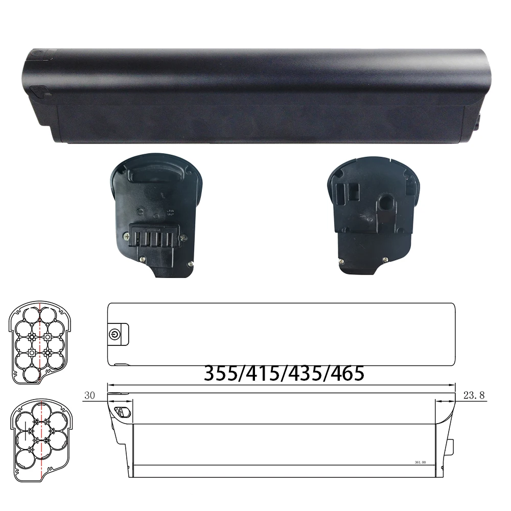 Hitway Bk18 36V Integrato 15Ah 17.5Ah Per Samebike Rs-A01 Sm26 Eskute Polluno Sachsenrad R8 Avaka R3 Sostituzione