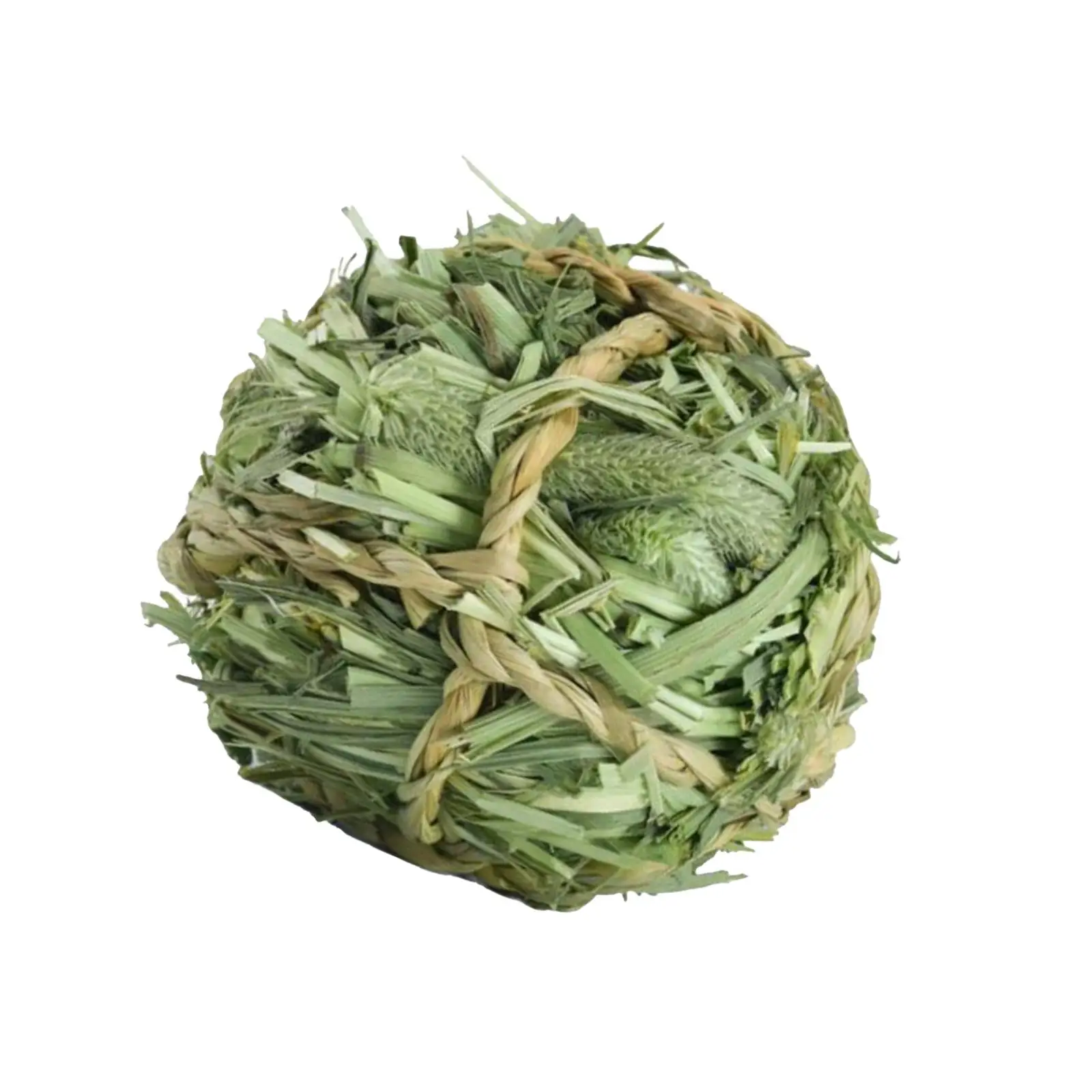 Chew Toy Bite Grind Toy, Small Animals Molar Toys, Timothy Grass Hay Ball Chew Toy Bite Grind Toy, Small Animals Molar Toys, Timothy Grass Hay Ball