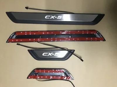 

Светодиодная Накладка на порог для Mazda CX-5 Cx5 2017 2018 2019