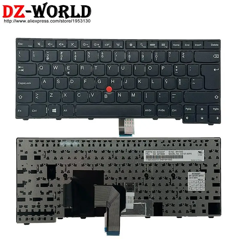 Teclado Português para Lenovo Thinkpad T440 T440s T450 T450s T460 L470 L440 L450 L460 E431 E440 04y2785 04y0846 01ax332 pt - Imagem 5