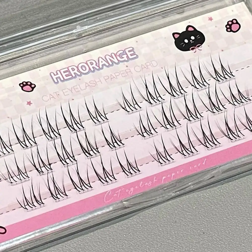 Wimpernverlängerung mit großer Kapazität, professionelle individuelle Cluster-DIY-Wimpern, natürliche falsche Wimpern, Make-up-Produkte ﻿ – Detail 12