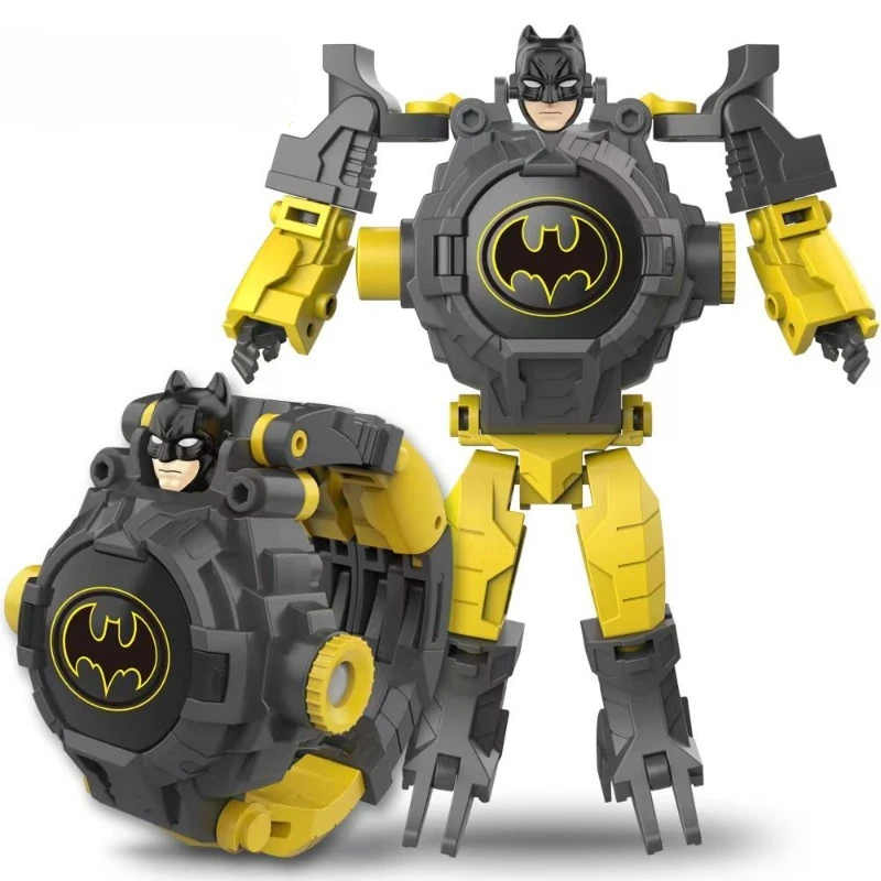 Batman Spiderman Superman montre de projection créativité belle personnalité cool transformatif lumineux dessin animé robot garçon jouet