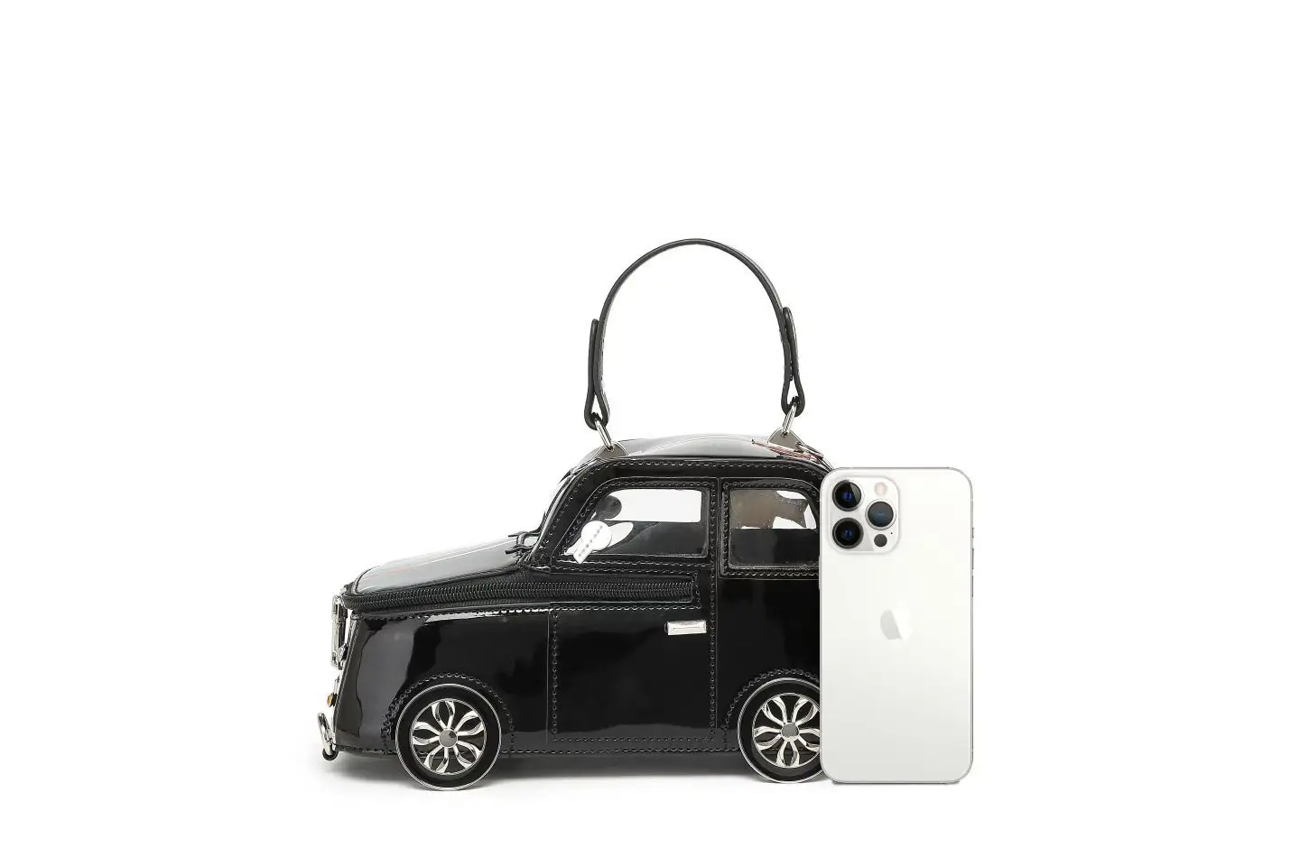 Niche Off-Road Vehicle Shaped Handbag Unique Creativity Car Shaped PU Shoulder Bag Party Backpack Large Capacity Crossbody Bag