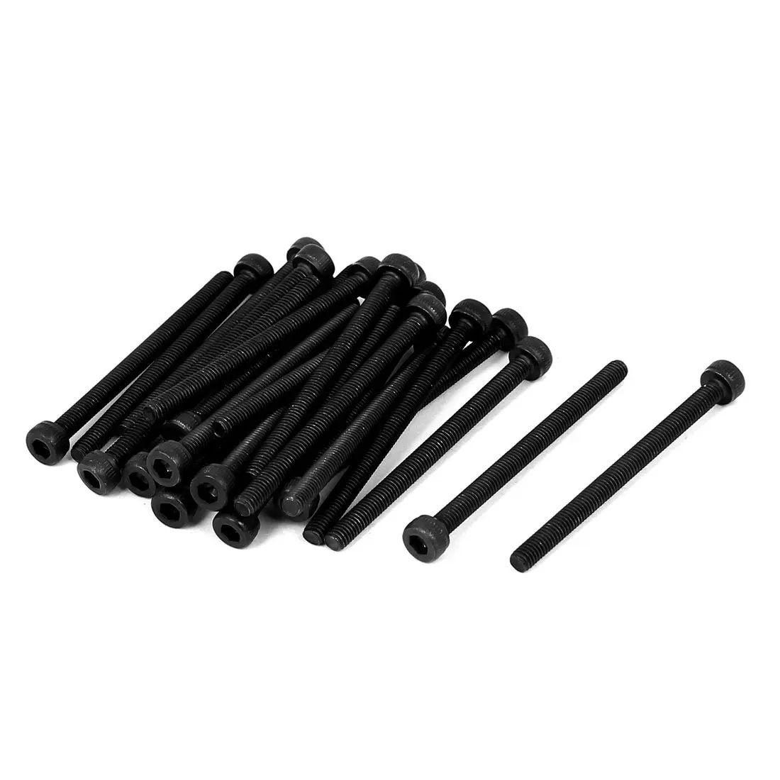 

M3 x 35mm Carbon Steel Full Thread Hex Socket Cap Head Screws Bolt 25 Pcs