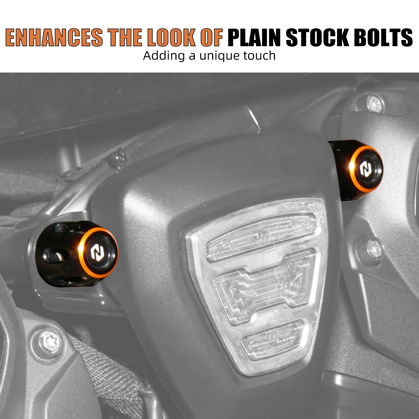 Für Harley Sportster S RH1250S 2021-2024 Motor Zündspulenhalterung Schrauben Kappe Zeitschaltuhr-Abdeckung Nockenwellen-Abdeckung Pan America 1250 – Detail 7