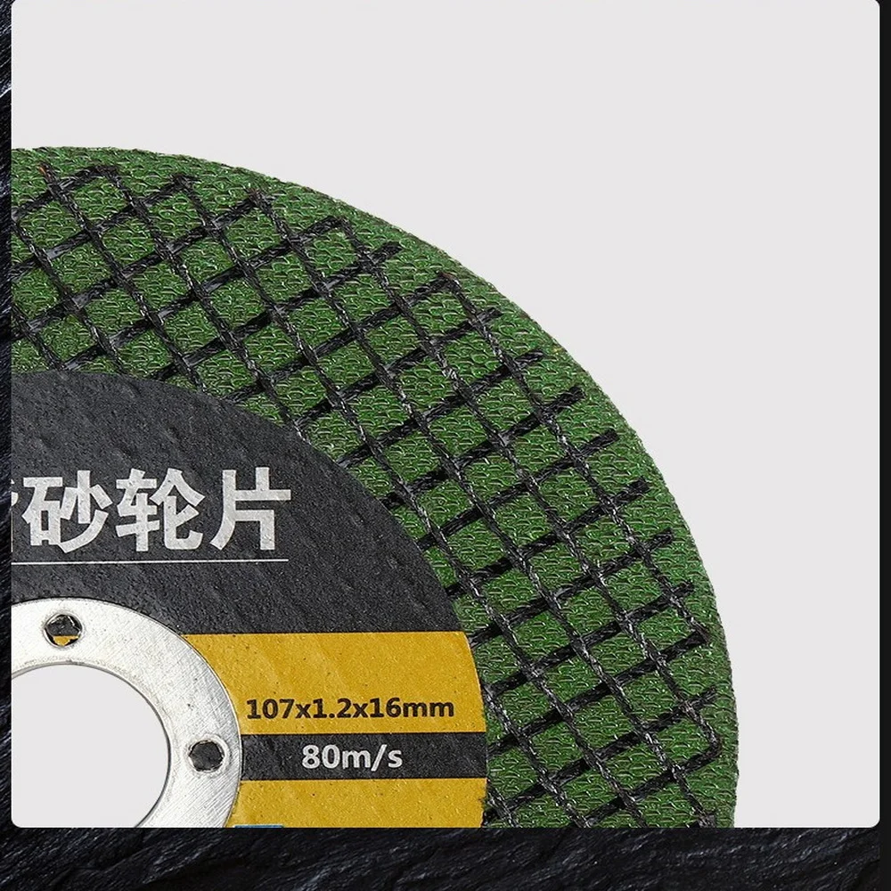Of 2PCS Fiber Reinforced Stainless Steel Cutting Disc Resin Cutting Wheel For Stainless Steel 107*16*1.2mm